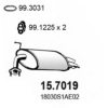 ASSO 15.7019 End Silencer